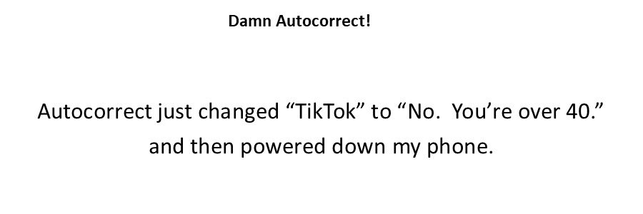 Autocorrect 7-21-24